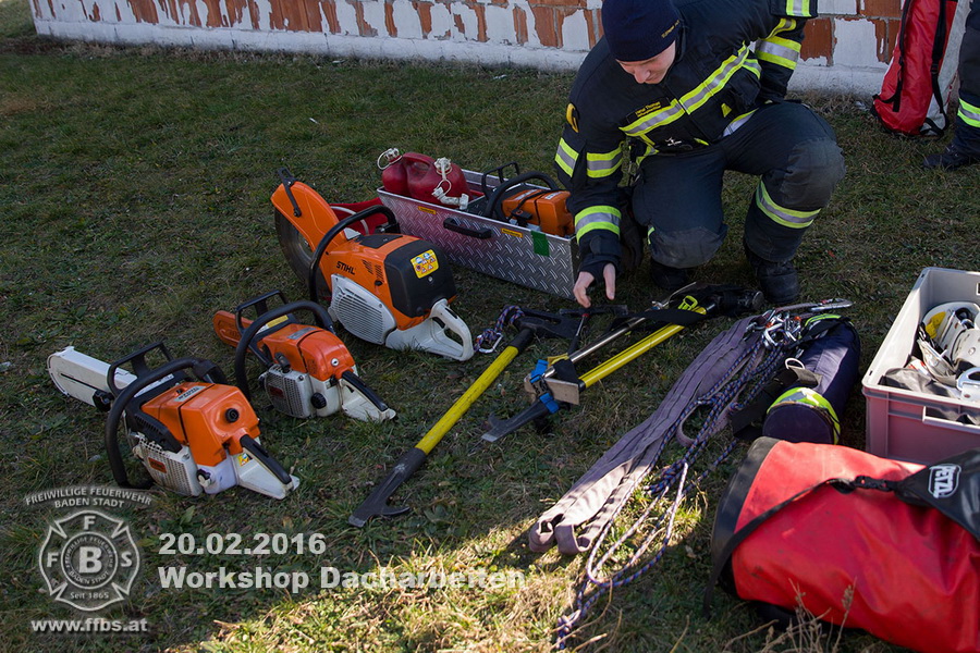 2016.02.20 - Workshop Dacharbeiten - Freiwillige Feuerwehr Baden-Stadt - www.ffbs.at