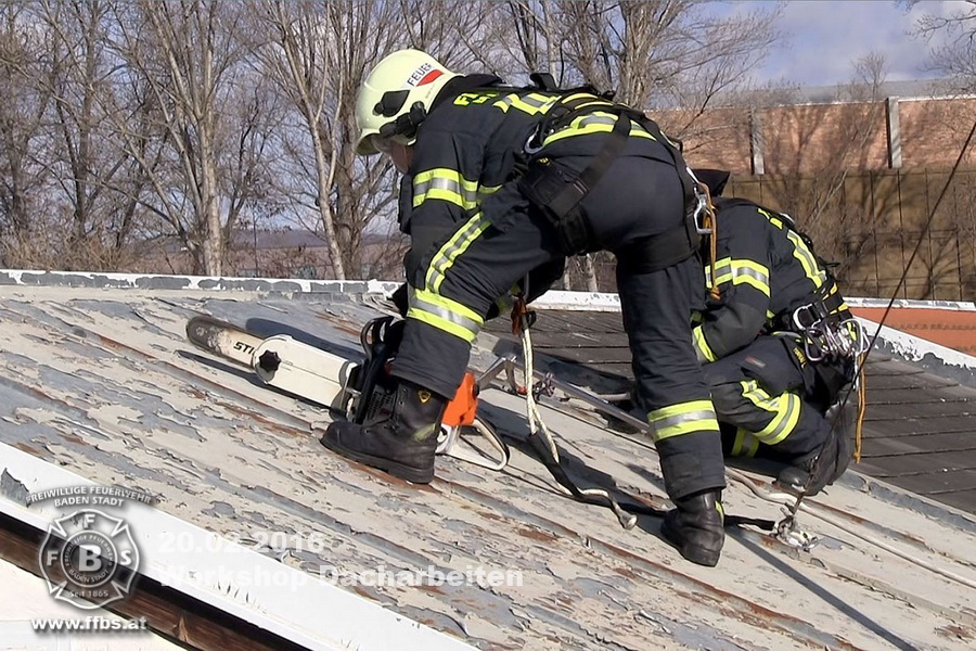 2016.02.20 - Workshop Dacharbeiten - Freiwillige Feuerwehr Baden-Stadt - www.ffbs.at