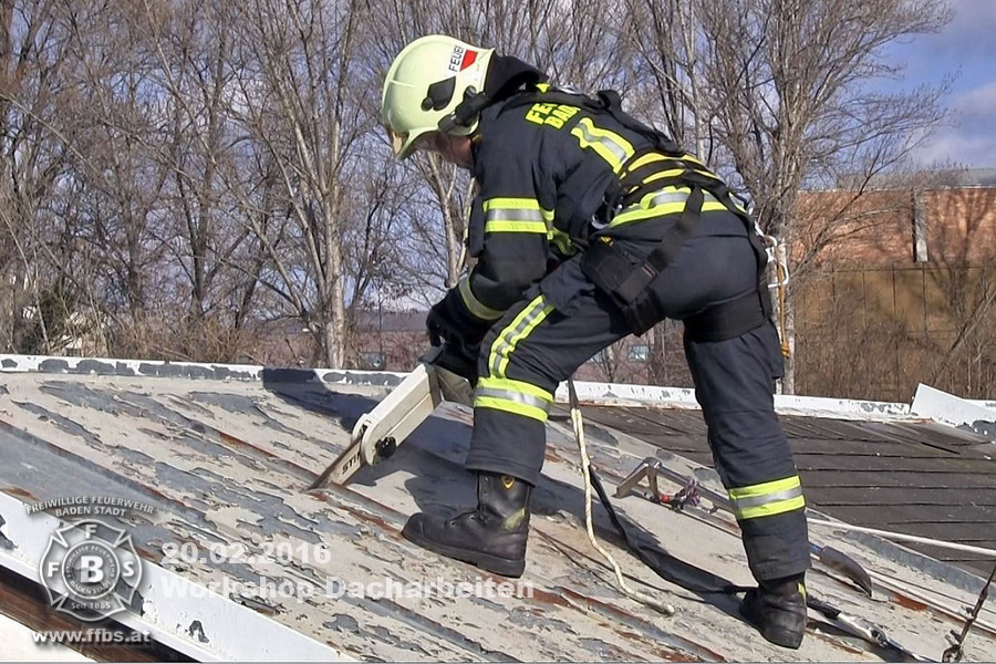 2016.02.20 - Workshop Dacharbeiten - Freiwillige Feuerwehr Baden-Stadt - www.ffbs.at
