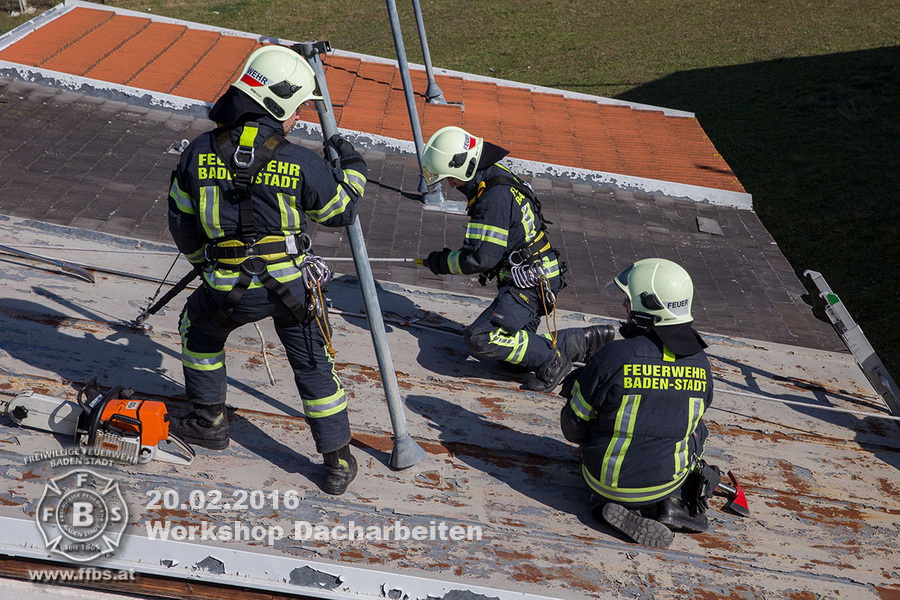 2016.02.20 - Workshop Dacharbeiten - Freiwillige Feuerwehr Baden-Stadt - www.ffbs.at