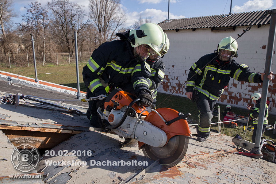 2016.02.20 - Workshop Dacharbeiten - Freiwillige Feuerwehr Baden-Stadt - www.ffbs.at