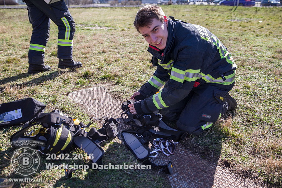 2016.02.20 - Workshop Dacharbeiten - Freiwillige Feuerwehr Baden-Stadt - www.ffbs.at