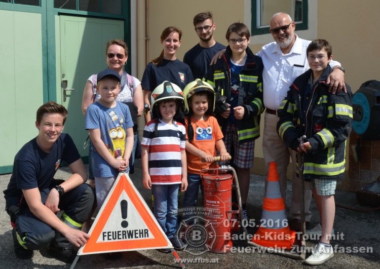 07.05.2016 - Baden-Kids-Tour mit Feuerwehr zum Anfassen