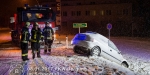 20170108 Verkehrsunfall Pfaffstättnerstr. in Baden  Foto: FF Baden-Stadt / Roman Van de Castell