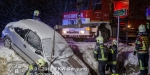 20170108 Verkehrsunfall Pfaffstättnerstr. in Baden  Foto: FF Baden-Stadt / Roman Van de Castell