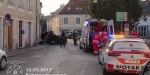 20170312 Verkehrsunfall in Baden  Foto: Roman van de Castell / Freiwillige Feuerwehr Baden-Stadt