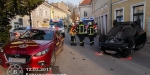 20170312 Verkehrsunfall in Baden  Foto: Roman van de Castell / Freiwillige Feuerwehr Baden-Stadt