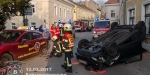 20170312 Verkehrsunfall in Baden Foto: Roman van de Castell / Freiwillige Feuerwehr Baden-Stadt