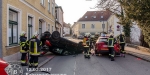 20170312 Verkehrsunfall in Baden  Foto: Freiwillige Feuerwehr Baden-Stadt