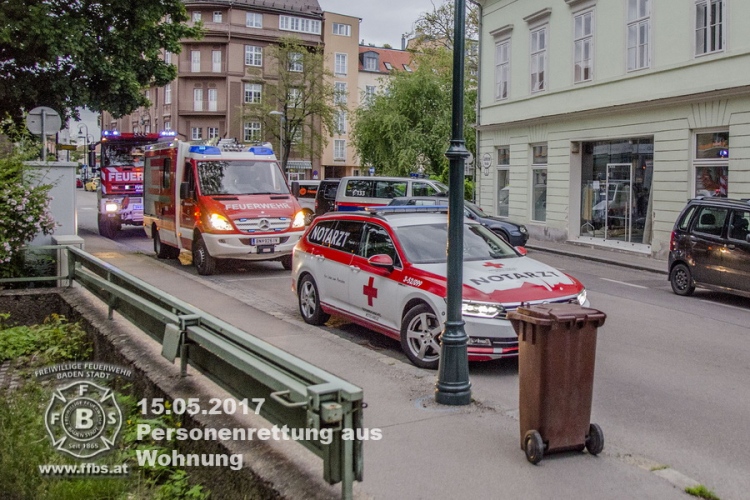 2017_05_15 - Personenrettung aus Wohnung