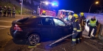 20171106 Verkehrsunfall Dammgasse x Rudolf Zöllnerstr. Baden Foto: Stefan Schneider FF Baden-Stadt