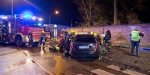 20171106 Verkehrsunfall Dammgasse x Rudolf Zöllnerstr. Baden Foto: Stefan Schneider FF Baden-Stadt