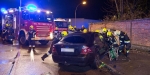 20171106 Verkehrsunfall Dammgasse x Rudolf Zöllnerstr. Baden Foto: Stefan Schneider FF Baden-Stadt