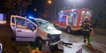 20171106 Verkehrsunfall Dammgasse x Rudolf Zöllnerstr. Baden Foto: Stefan Schneider FF Baden-Stadt