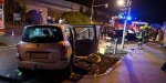 20171106 Verkehrsunfall Dammgasse x Rudolf Zöllnerstr. Baden Foto: Stefan Schneider FF Baden-Stadt