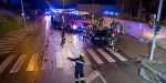 20171106 Verkehrsunfall Dammgasse x Rudolf Zöllnerstr. Baden Foto: Stefan Schneider FF Baden-Stadt