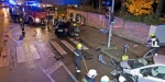 20171106 Verkehrsunfall Dammgasse x Rudolf Zöllnerstr. Baden Foto: Stefan Schneider FF Baden-Stadt