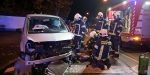 20171106 Verkehrsunfall Dammgasse x Rudolf Zöllnerstr. Baden Foto: Stefan Schneider FF Baden-Stadt