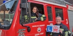 Erste Feuerwehrfrau mit LKW-Einsatzmaschinistenausbildung in der Freiw. Feuerwehr Baden-Stadt