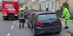 20180112 Verkehrsunfall Baden Kaiser Franz Josef Ring Foto: Stefan Schneider FF Baden-Stadt