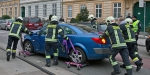 20180112 Verkehrsunfall Baden Kaiser Franz Josef Ring Foto: Stefan Schneider FF Baden-Stadt