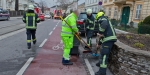 20180112 Verkehrsunfall Baden Kaiser Franz Josef Ring Foto: Stefan Schneider FF Baden-Stadt