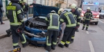 20180112 Verkehrsunfall Baden Kaiser Franz Josef Ring Foto: Stefan Schneider FF Baden-Stadt