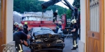 20180611 B3 Brandverdacht Tiefgarage Baden Foto: FF Baden-Stadt