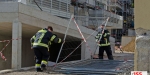 20200926 Sicherungsarbeiten bei Baustelle in der Badener Innenstadt