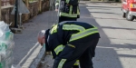 20200926 Sicherungsarbeiten bei Baustelle in der Badener Innenstadt