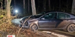 20201207 Verkehrsunfall im Waldgebiet Richtung Rudolfshof Baden