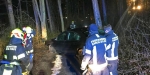 20201207 Verkehrsunfall im Waldgebiet Richtung Rudolfshof Baden