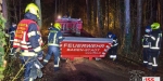 20201207 Verkehrsunfall im Waldgebiet Richtung Rudolfshof Baden