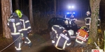 20201207 Verkehrsunfall im Waldgebiet Richtung Rudolfshof Baden