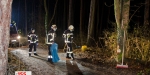 20201207 Verkehrsunfall im Waldgebiet Richtung Rudolfshof Baden