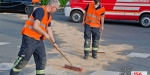 20210611 Treibstoffaustritt aus Pkw sorgt für viel Arbeit in Baden