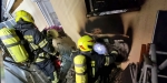 20220715 Brand auf Dachbalkon in Badener Wohnhausanlage