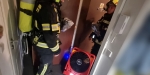 20220715 Brand auf Dachbalkon in Badener Wohnhausanlage