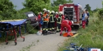 20230621 Einsatzübung VU MR in Baden Feuerwehr und Rotes Kreuz Baden