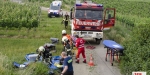 20230621 Einsatzübung VU MR in Baden Feuerwehr und Rotes Kreuz Baden