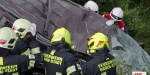 20230621 Einsatzübung VU MR in Baden Feuerwehr und Rotes Kreuz Baden