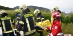 20230621 Einsatzübung VU MR in Baden Feuerwehr und Rotes Kreuz Baden