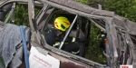 20230621 Einsatzübung VU MR in Baden Feuerwehr und Rotes Kreuz Baden