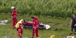 20230621 Einsatzübung VU MR in Baden Feuerwehr und Rotes Kreuz Baden