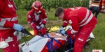 20230621 Einsatzübung VU MR in Baden Feuerwehr und Rotes Kreuz Baden