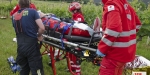 20230621 Einsatzübung VU MR in Baden Feuerwehr und Rotes Kreuz Baden