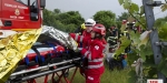 20230621 Einsatzübung VU MR in Baden Feuerwehr und Rotes Kreuz Baden