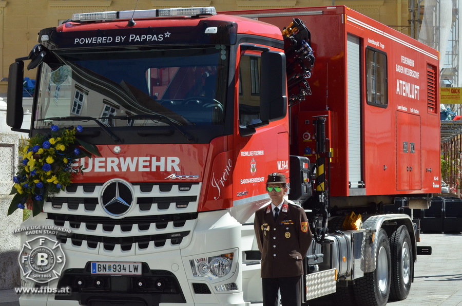 Florianitag der Badener Feuerwehren am 06.05.2018