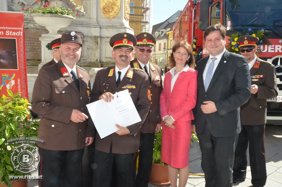 Florianitag der Badener Feuerwehren am 06.05.2018