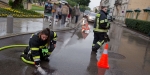 20180524 Auspumparbeiten beim Casino Baden nach Starkregen Foto: Stefan Schneider FF Baden-Stadt